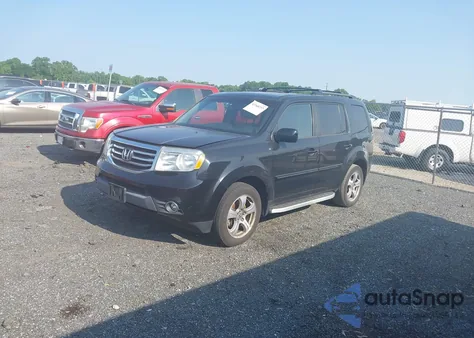 2012 Honda Pilot Ex-L из США, поврежденный, VIN 5FNYF4H77CB084401